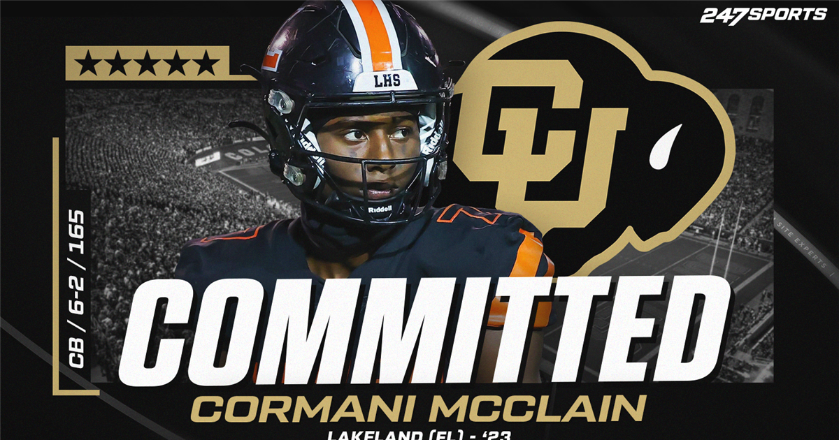 CB Cormani McClain bintang 5 berkomitmen untuk Deion Sanders, Colorado